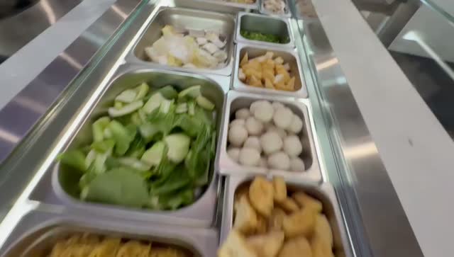Fresh buffet trays